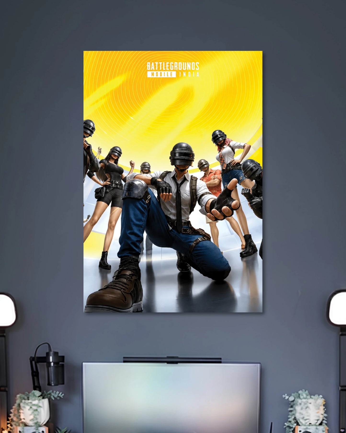 Alternative artwork view of BGMI Squad Gaming Poster