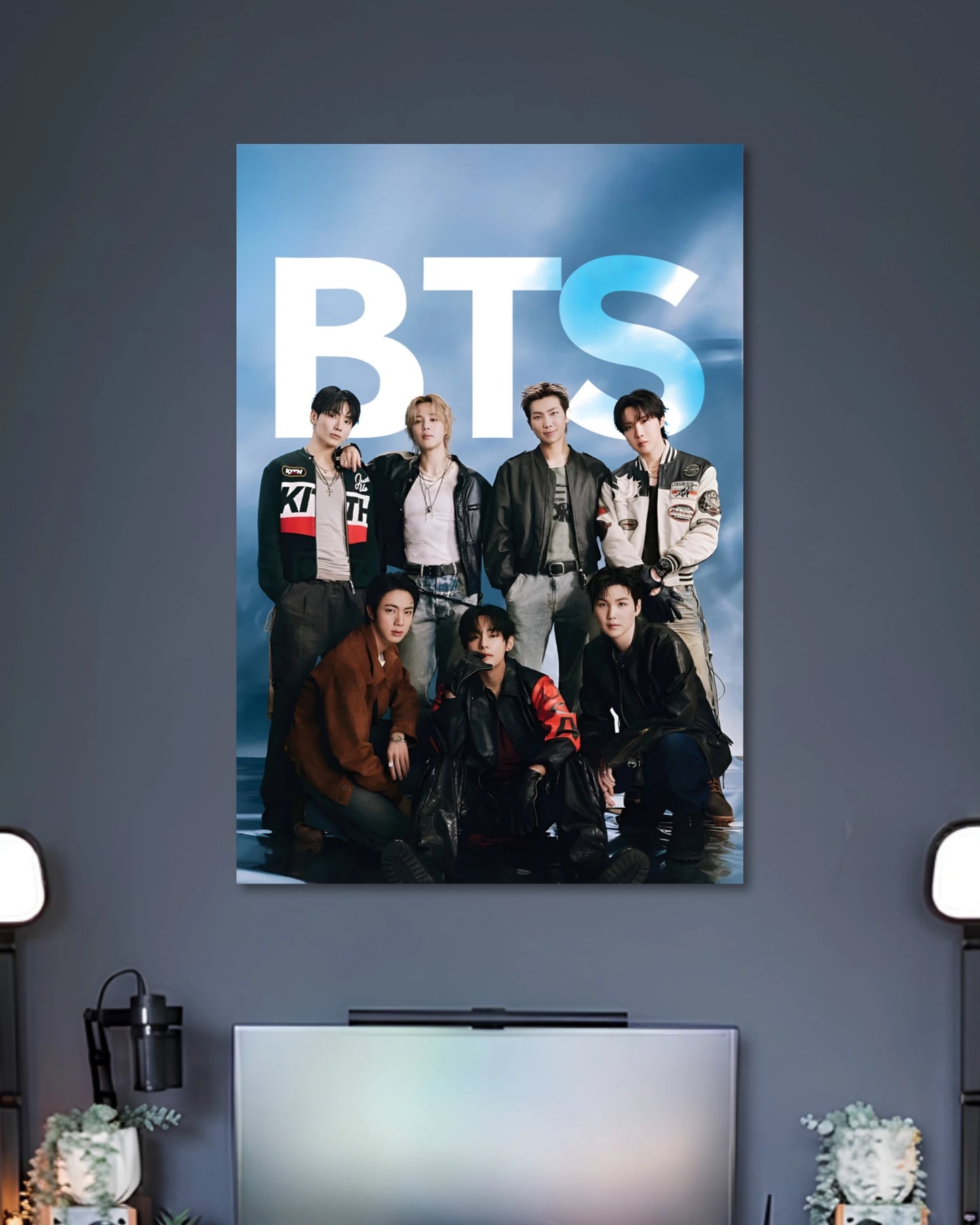 Alternative artwork featuring BTS Group K-Pop Poster