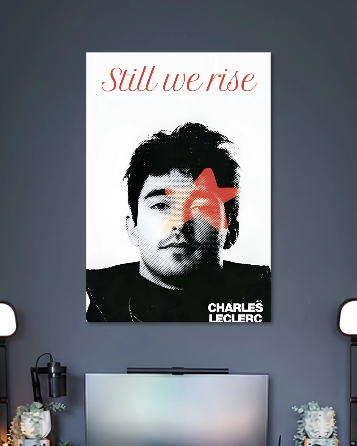Alternative artwork featuring Charles Leclerc Still We Rise Poster