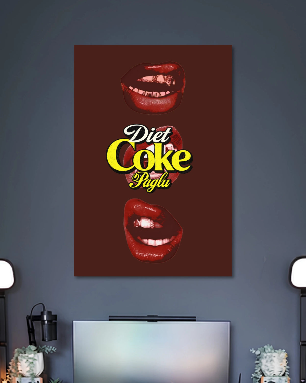 Alternative artwork featuring Diet Coke Paglu Pop Poster