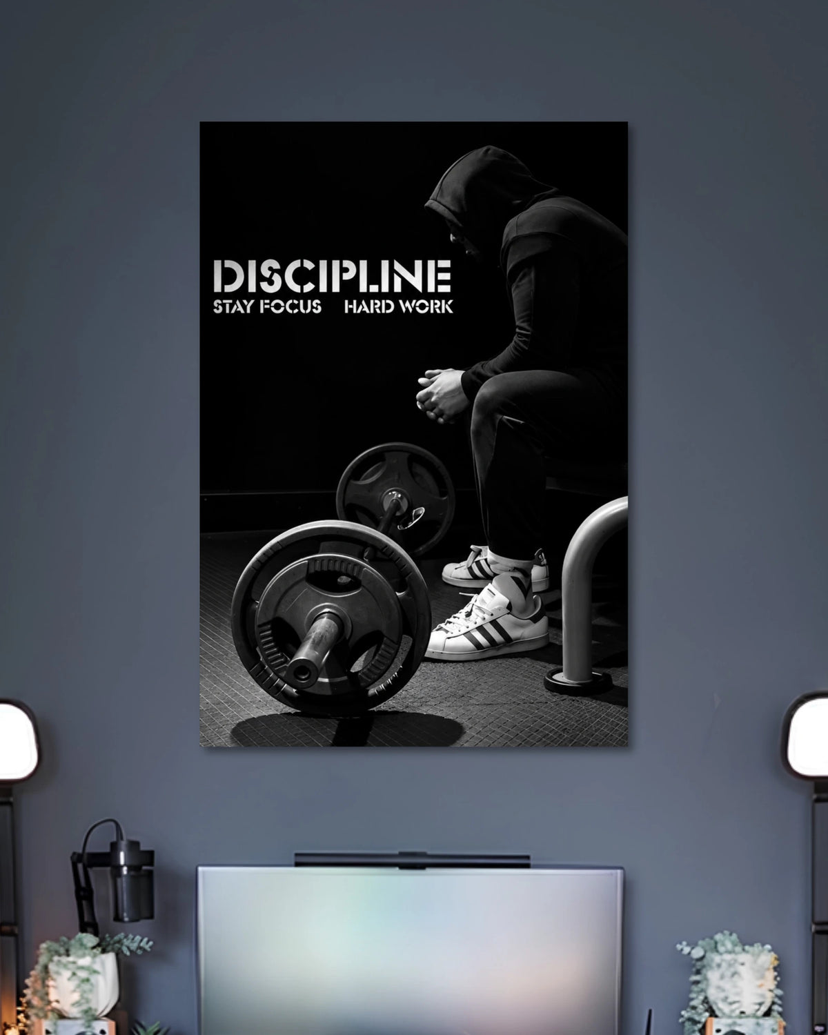 Alternative artwork featuring Discipline Stay Focused Poster