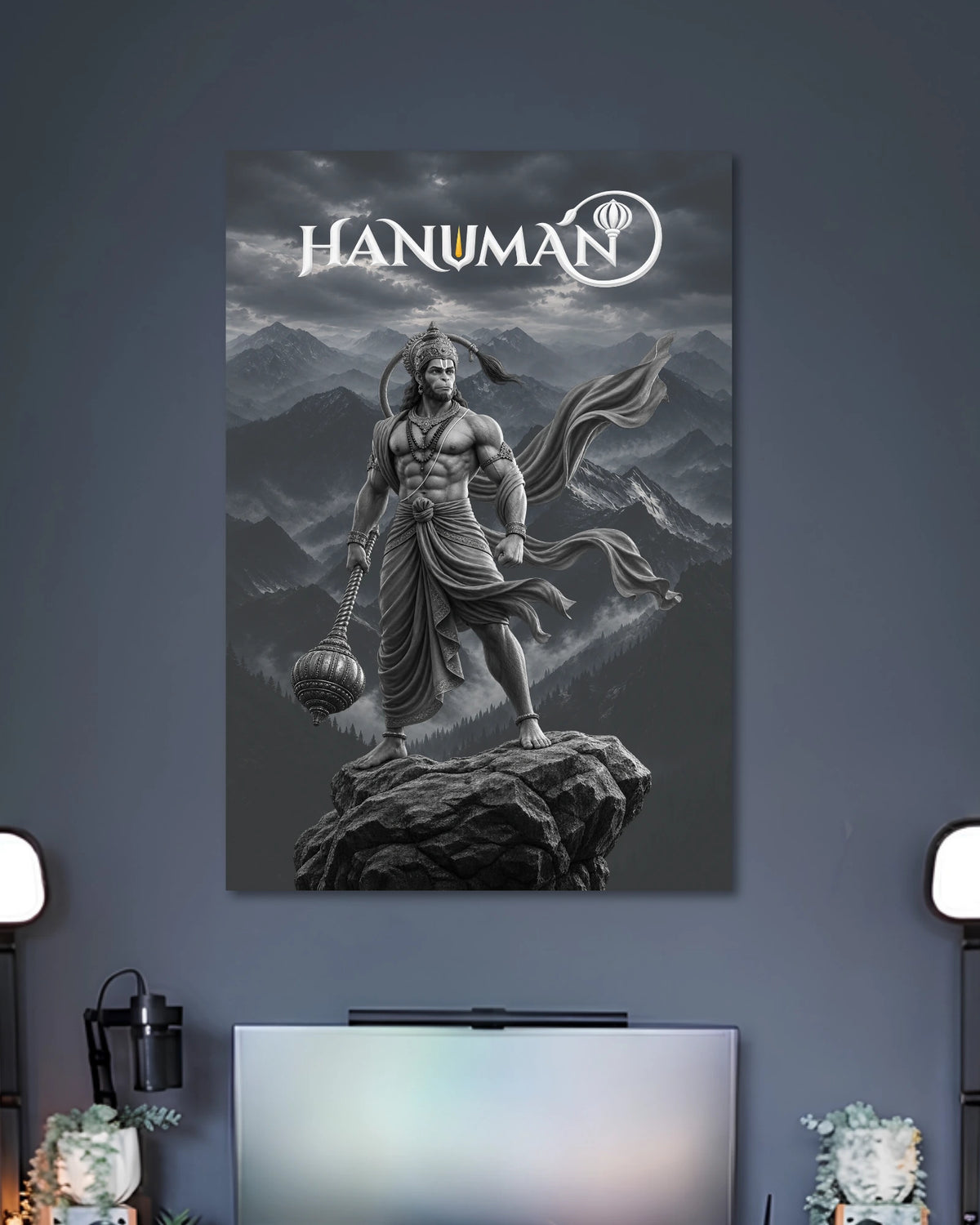 Alternative artwork featuring Hanuman Mountain Warrior Poster