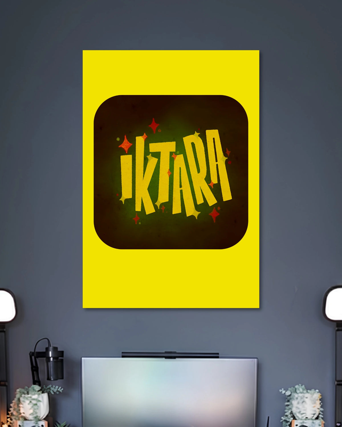 Alternative artwork featuring Iktari Typography Poster