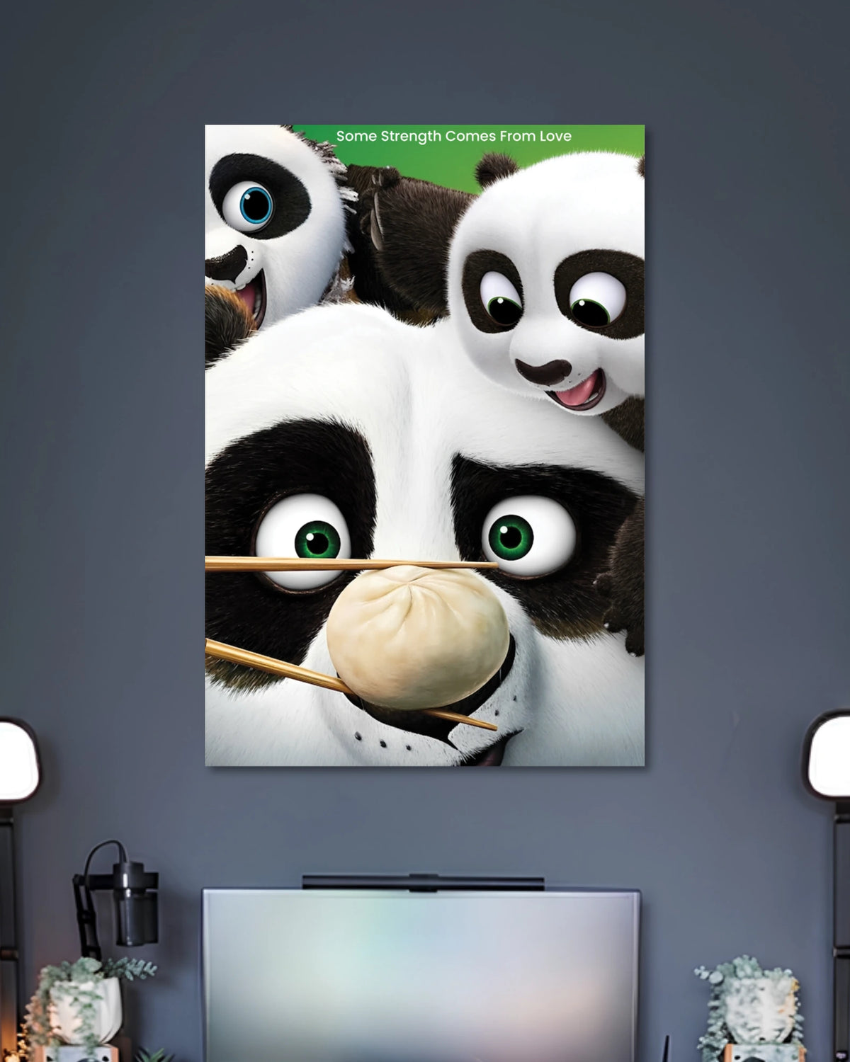 Alternative artwork featuring Kung Fu Panda Po Dumpling Poster