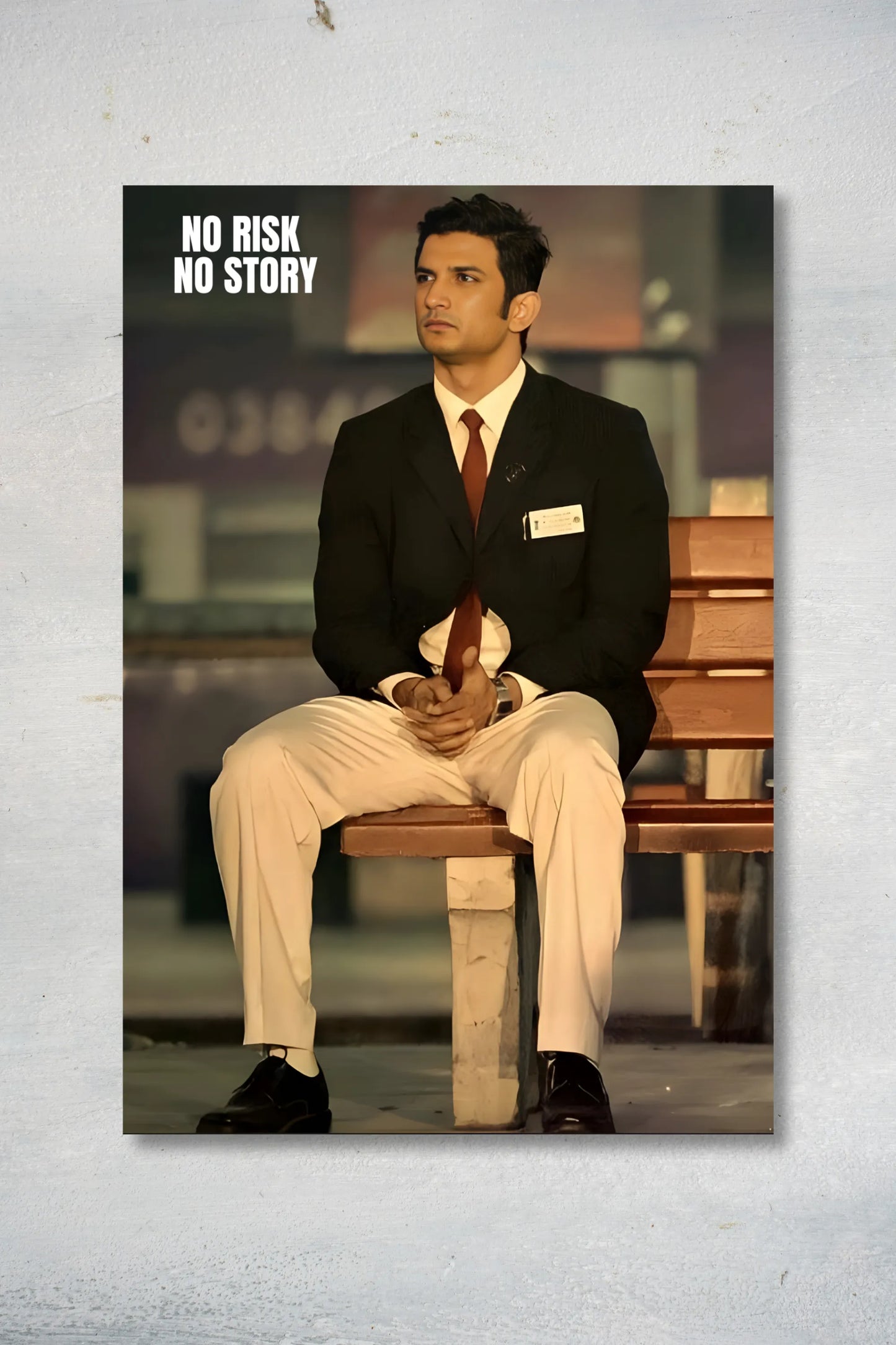 No Risk No Story MS Dhoni Movie Poster