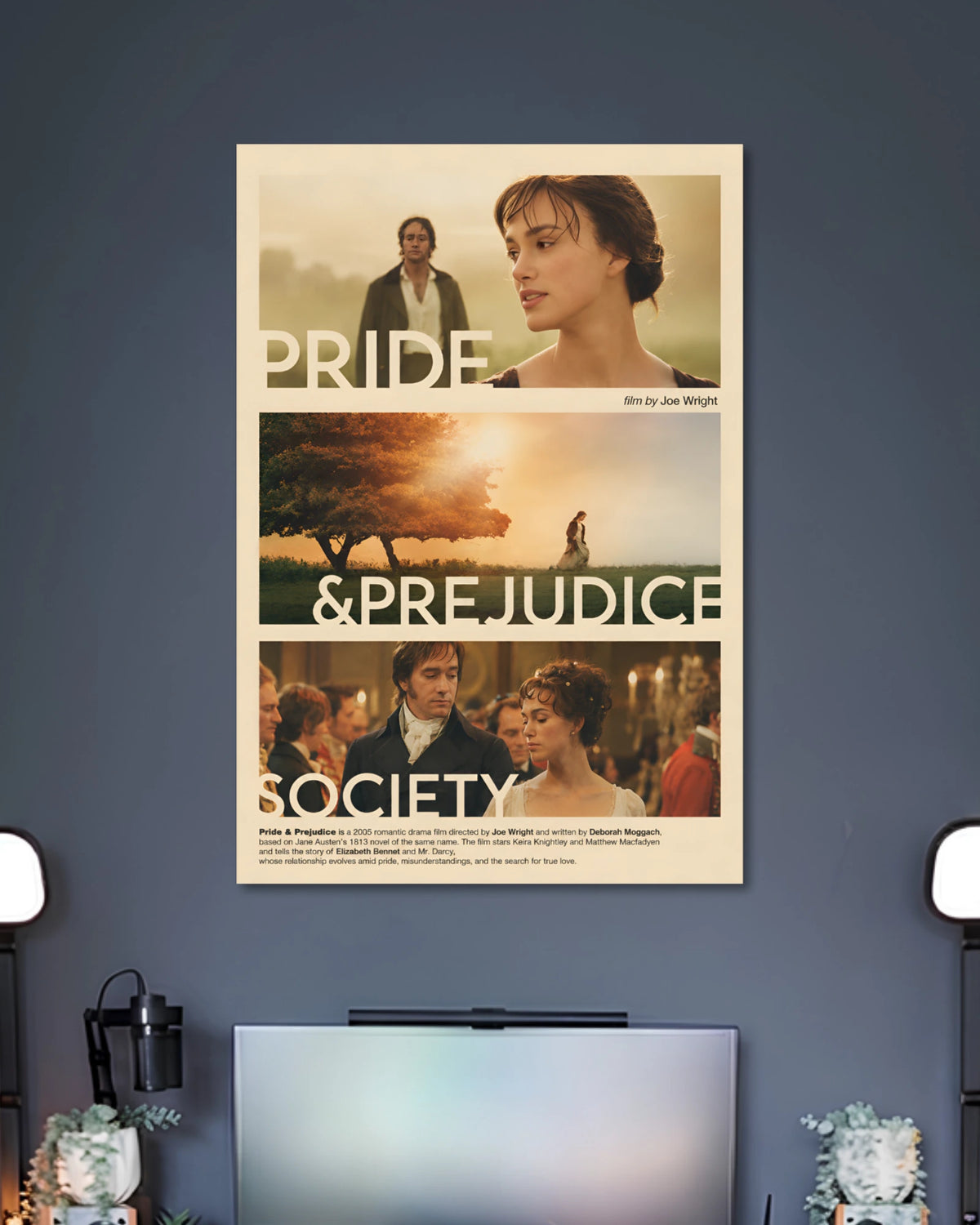 Alternative artwork featuring Pride & Prejudice Elizabeth Darcy Poster