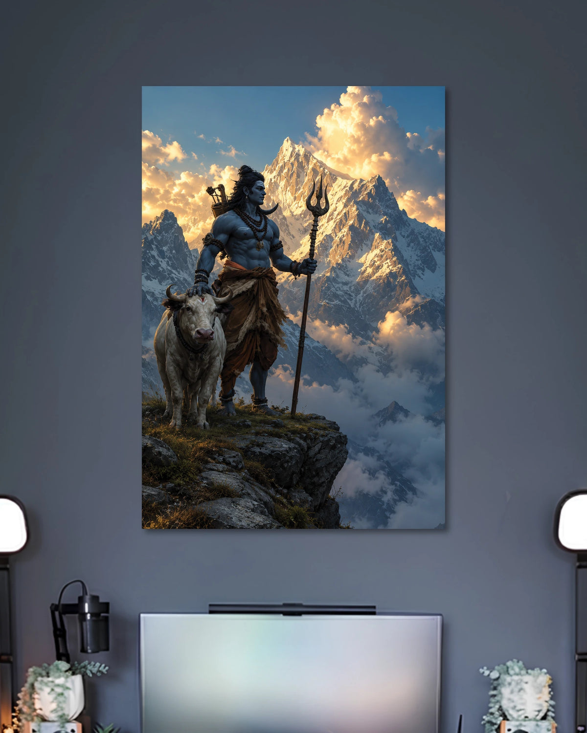 Alternative artwork featuring Shiva with Nandi Poster