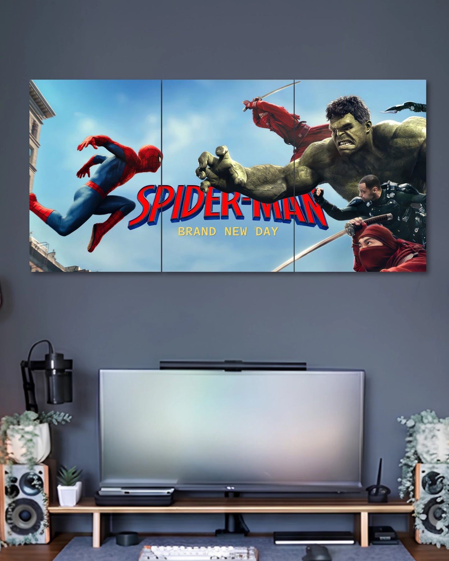 Spider-Man Brand New Day 3 Split Poster Set three-panel artwork 2
