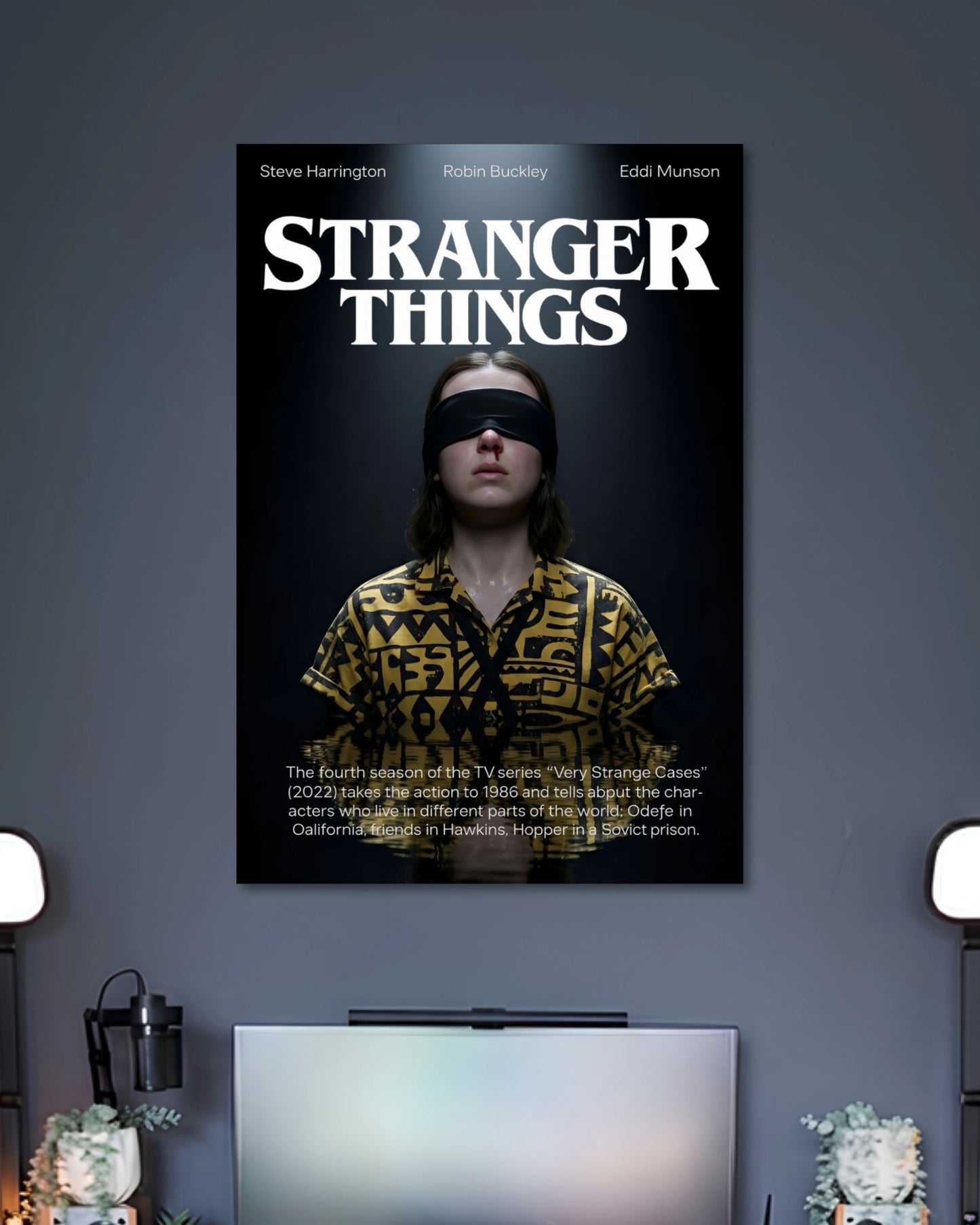 Max Mayfield Stranger Things Poster artwork 2