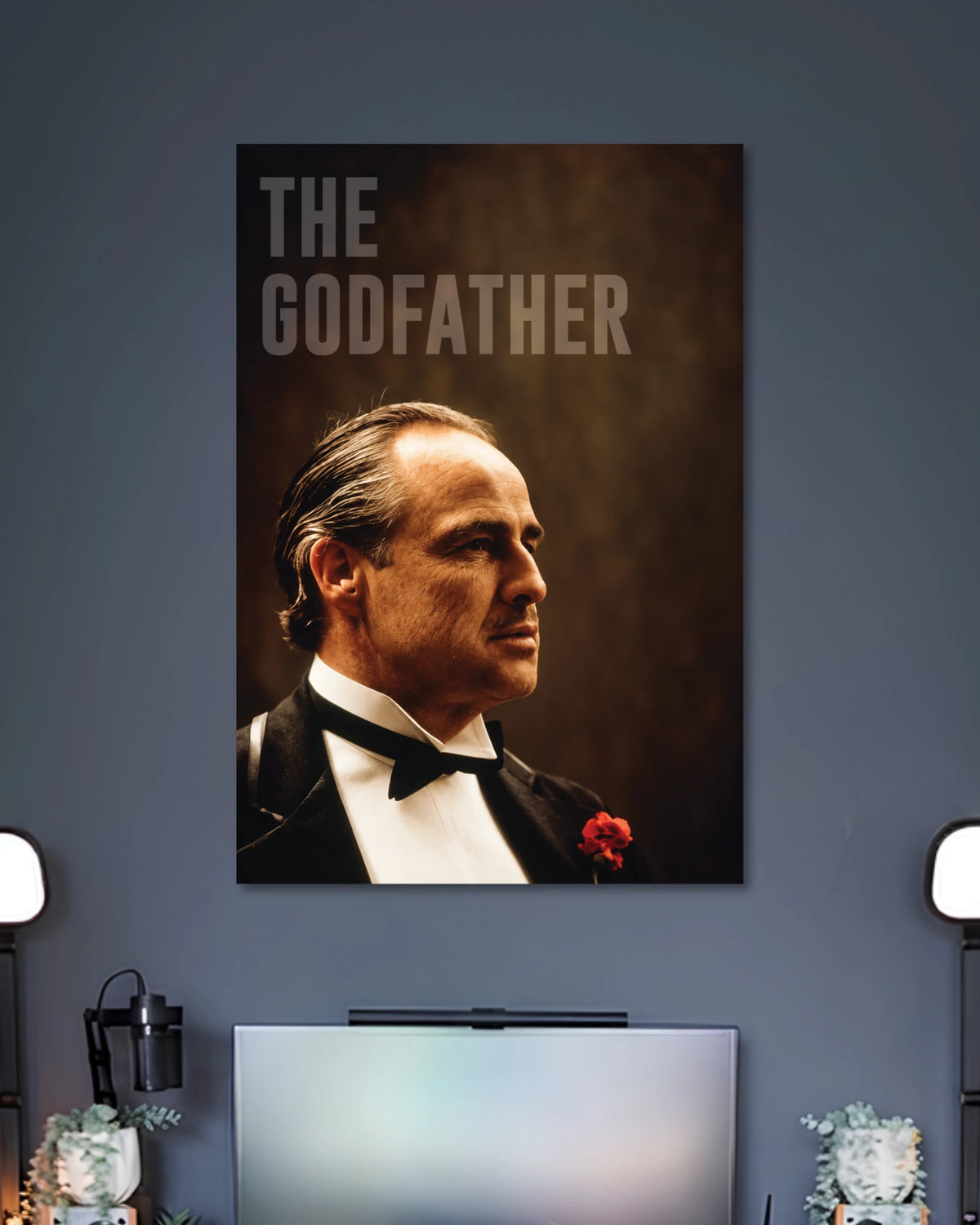 Alternative artwork featuring The Godfather Classic Movie Poster