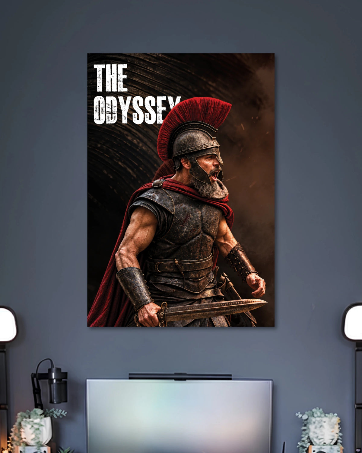 Alternative artwork featuring The Odyssey Greek Warrior Sword Movie Poster