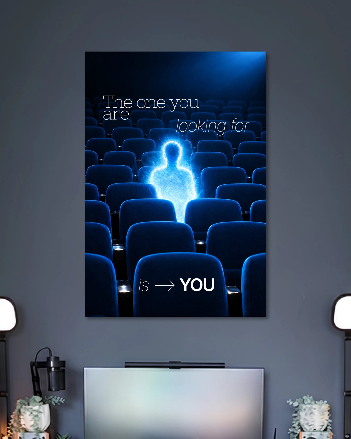 Alternative artwork featuring The One You Are Looking For Is You Poster