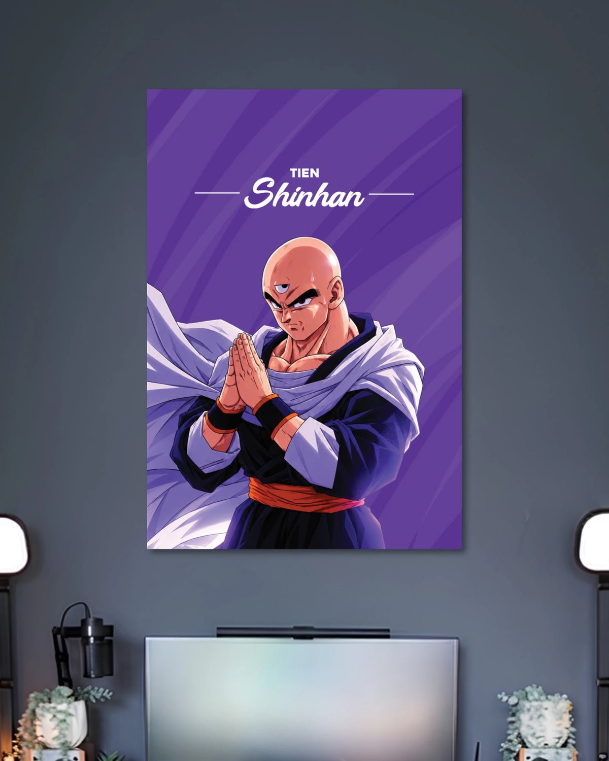 Alternative artwork featuring Tien Shinhan Dragon Ball Poster