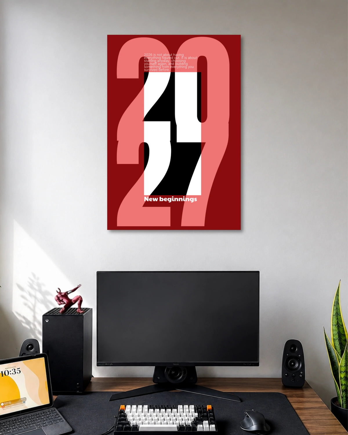 2027 New Beginnings Poster poster artwork