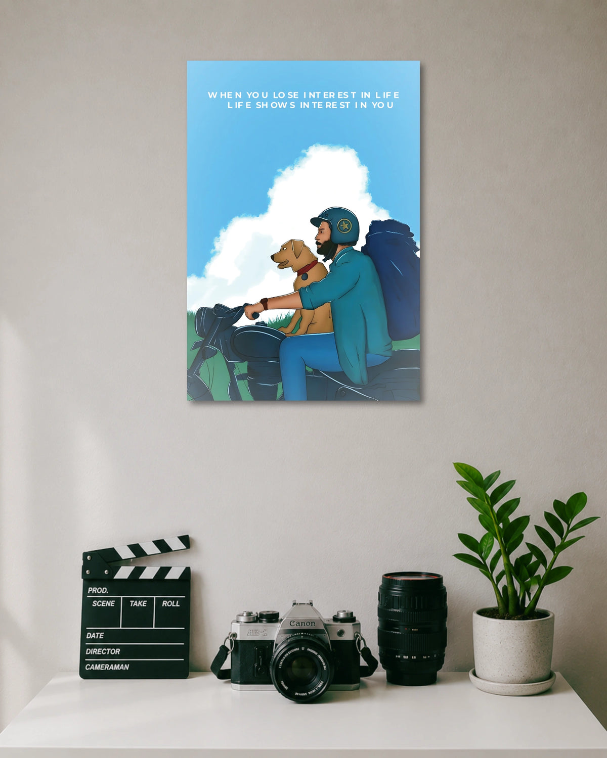 777 Charlie Adventure Poster premium artwork 1