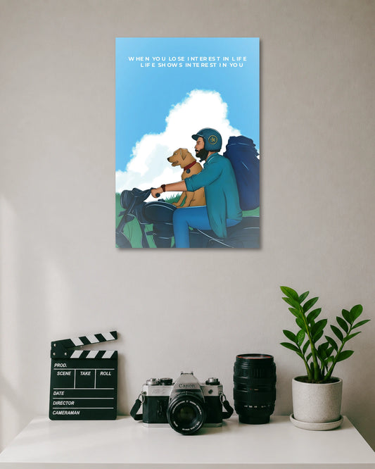777 Charlie Adventure Poster premium artwork 1