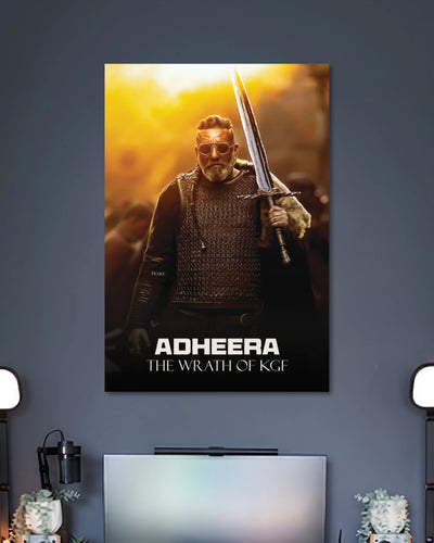 Alternative artwork featuring Adheera Wrath of KGF Warrior Poster