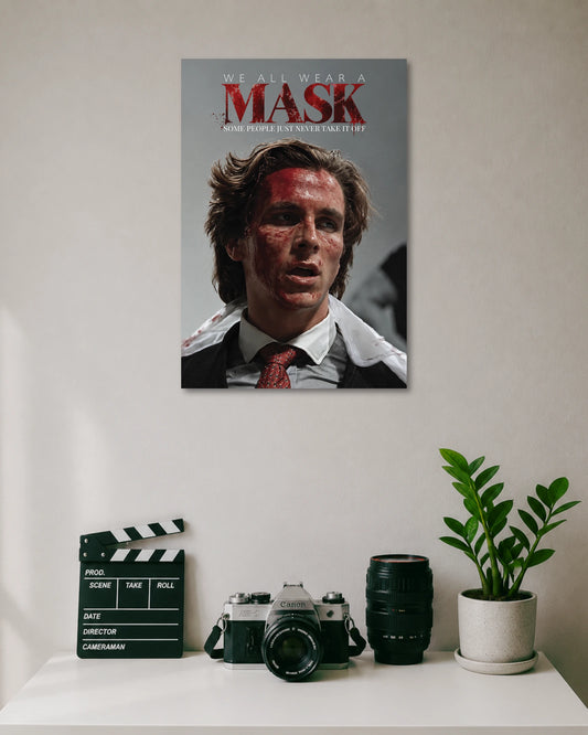 American Psycho Patrick Bateman Bloodied Poster poster artwork