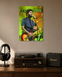 Arijit Singh Live Performance Poster artwork with bold detailed composition 1