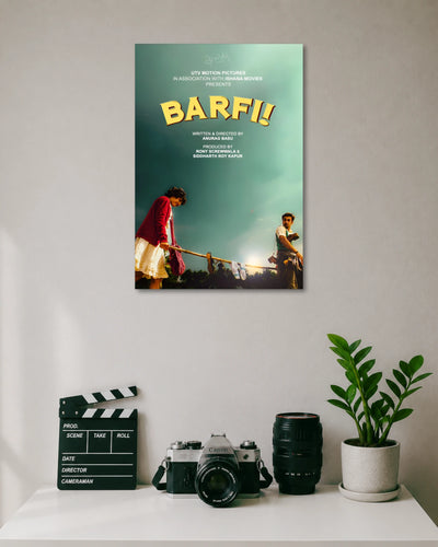 Barfi! Bollywood Movie Poster poster artwork
