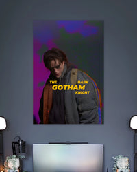 The Dark Gotham Knight Batman Poster artwork with bold detailed composition 2