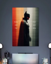 Alternative artwork featuring Batman Every Side Has a Story Poster