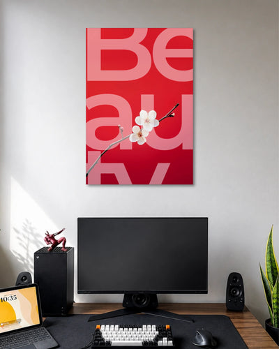 Beauty Cherry Blossom Minimalist Poster poster artwork