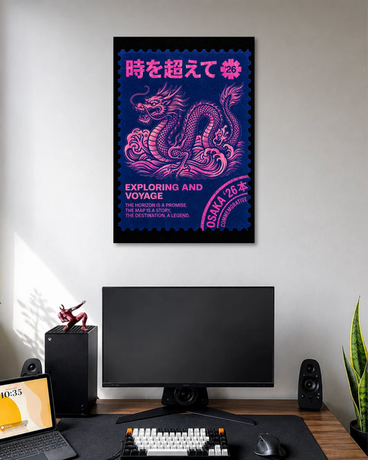 Beyond Time Dragon Voyage Poster poster artwork