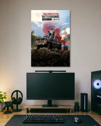BGMI An Emotion Poster artwork with bold detailed composition 1
