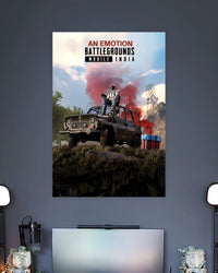 BGMI An Emotion Poster artwork with bold detailed composition 2