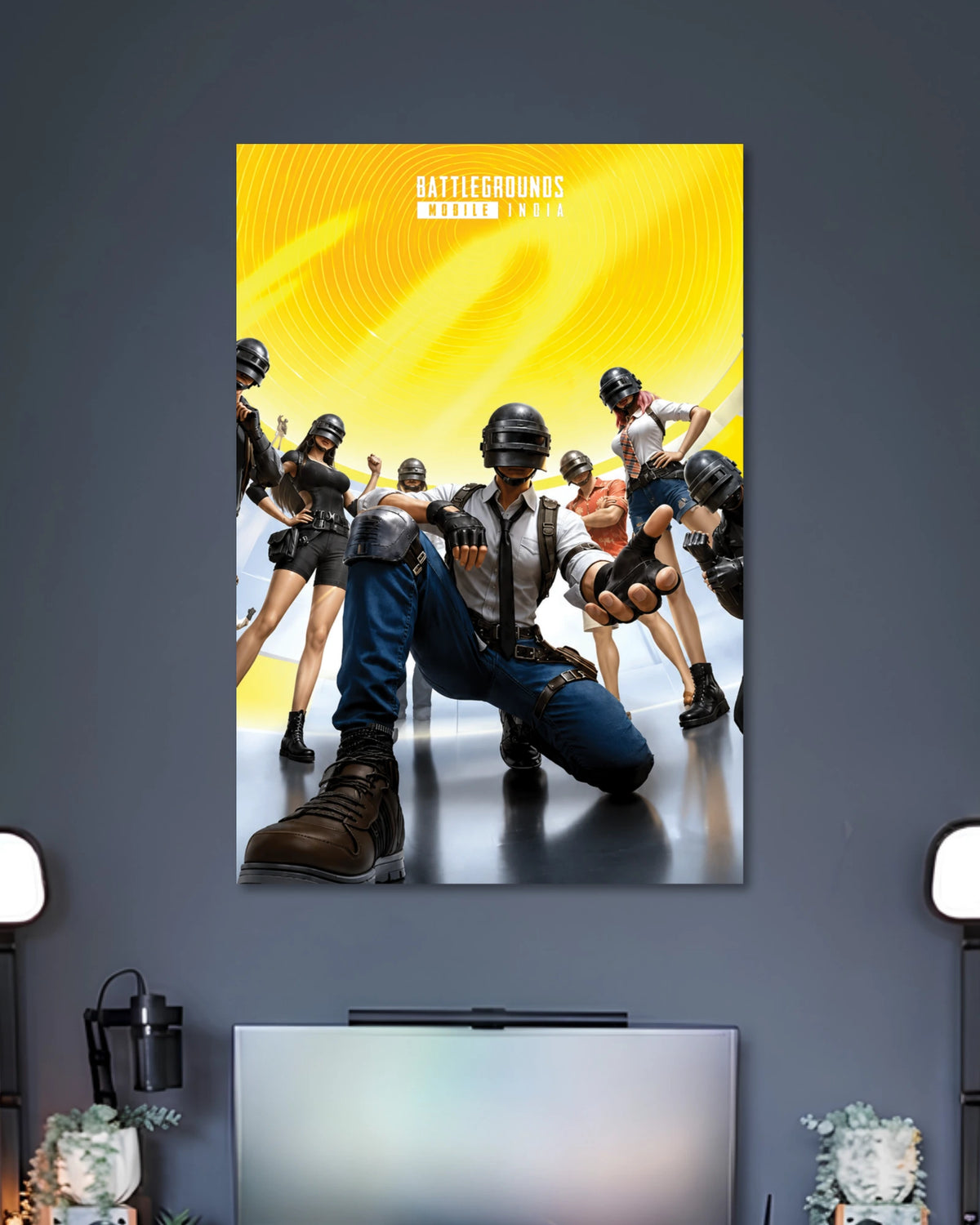 Alternative artwork view of BGMI Squad Gaming Poster