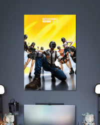 Alternative artwork view of BGMI Squad Gaming Poster