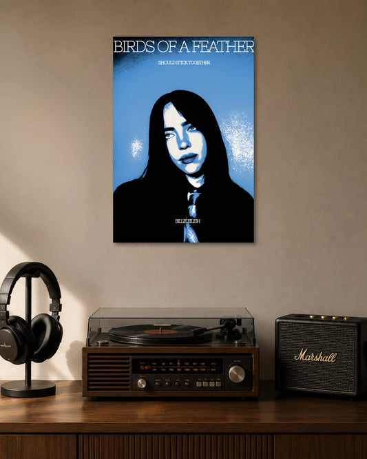 Billie Eilish Birds of a Feather Poster poster artwork