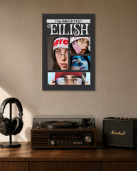 Billie Eilish The Brightest Magazine Style Music Poster poster artwork