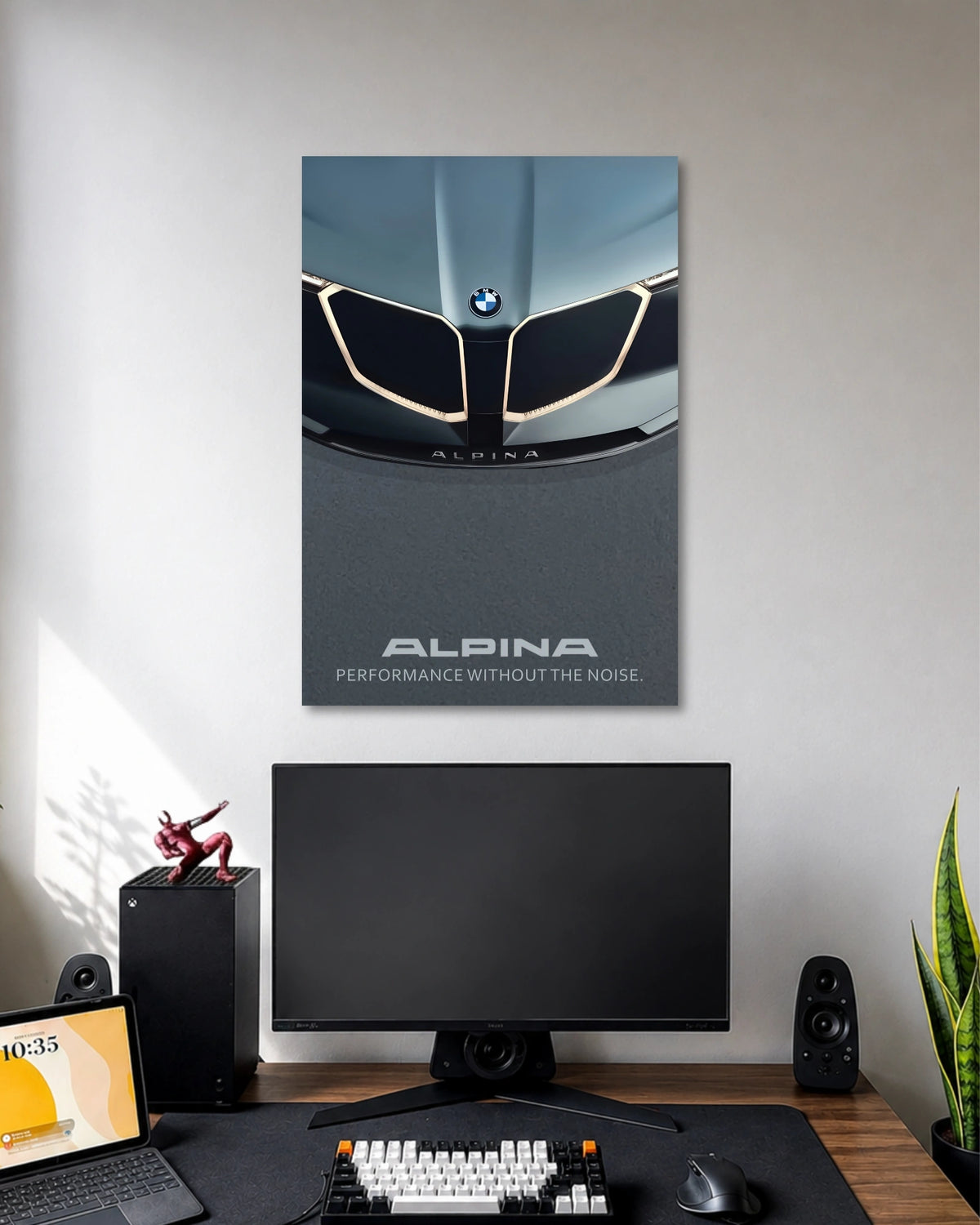 BMW Alpina Performance Wall Art artwork with detailed composition 1