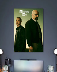 Alternative artwork featuring Breaking Bad Walter White Jesse Desert Poster