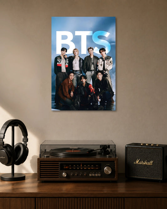 BTS Group K-Pop Poster artwork