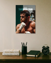 Built Through Pain Boxing Poster poster artwork