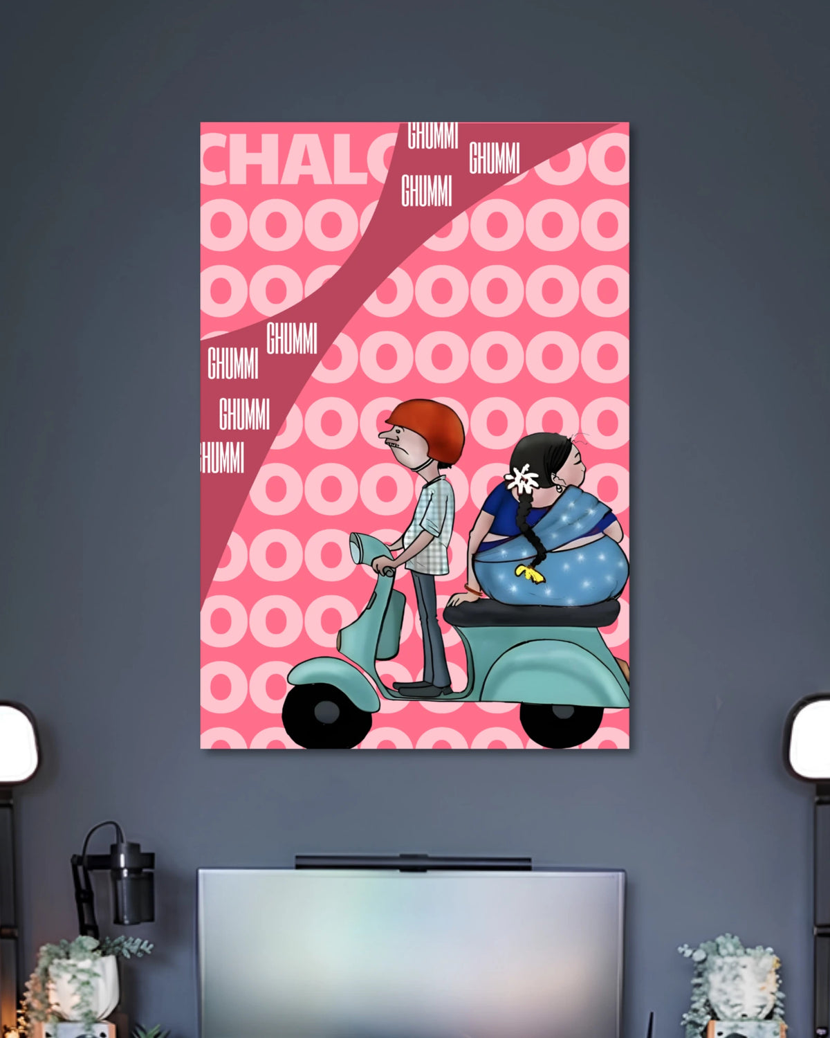 Alternative artwork view of Chalo Ghummi Travel Vibes Poster