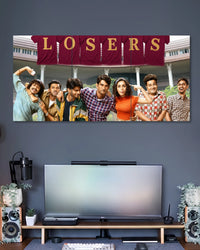 Chhichhore Losers 3 Piece Split Poster three-panel artwork 2
