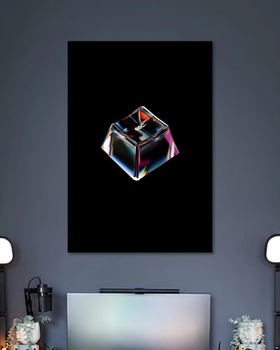 Alternative artwork featuring Chrome ESC Key Poster