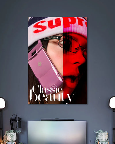 Classic Beauty Editorial Poster artwork with detailed composition 2