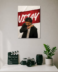 CM Vijay Dab Pose Poster poster artwork