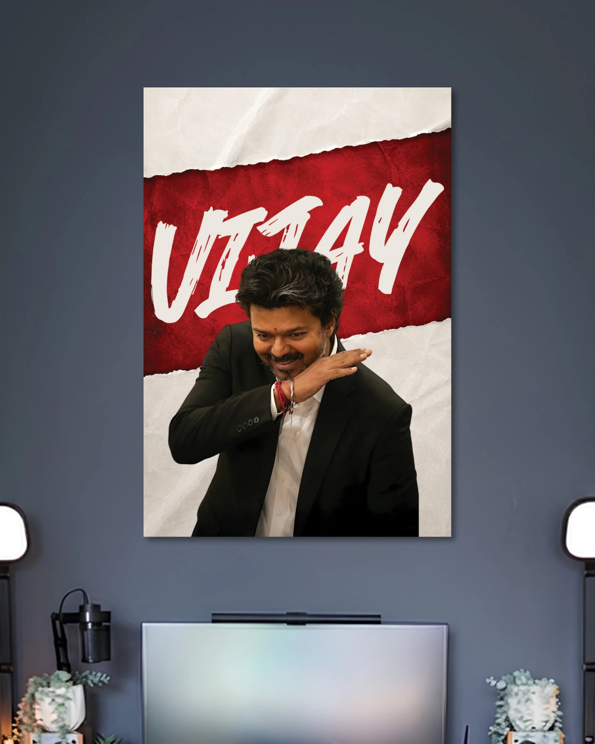 Alternative artwork featuring CM Vijay Dab Pose Poster