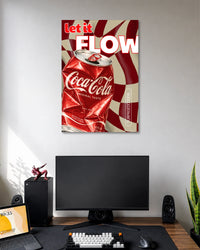 Coca-Cola Pop Art Aesthetic Poster poster artwork