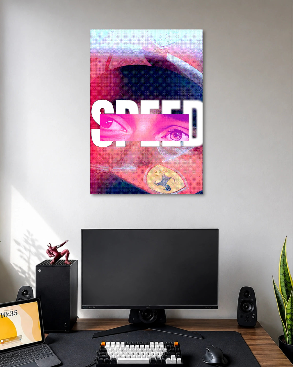Creed Pink Pop Art Movie Poster poster artwork