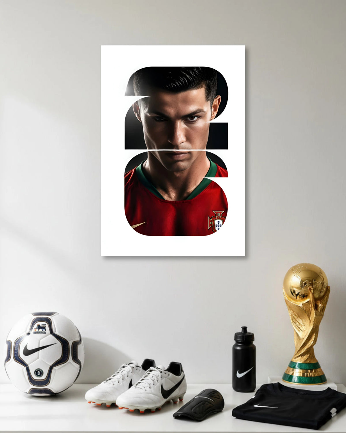 Cristiano Ronaldo CR7 Portugal Football Poster poster artwork