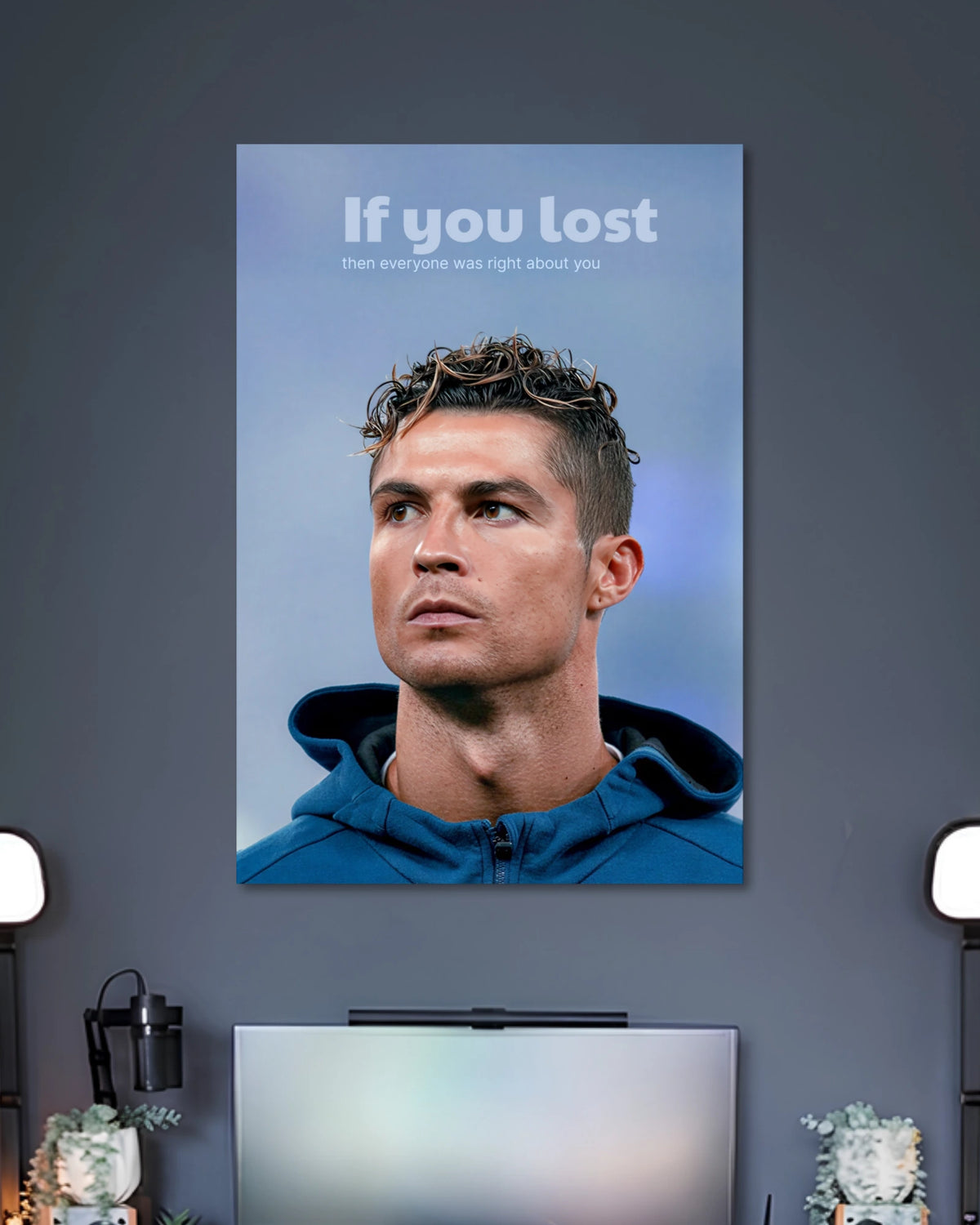 Alternative artwork featuring Cristiano Ronaldo If You Lost Poster