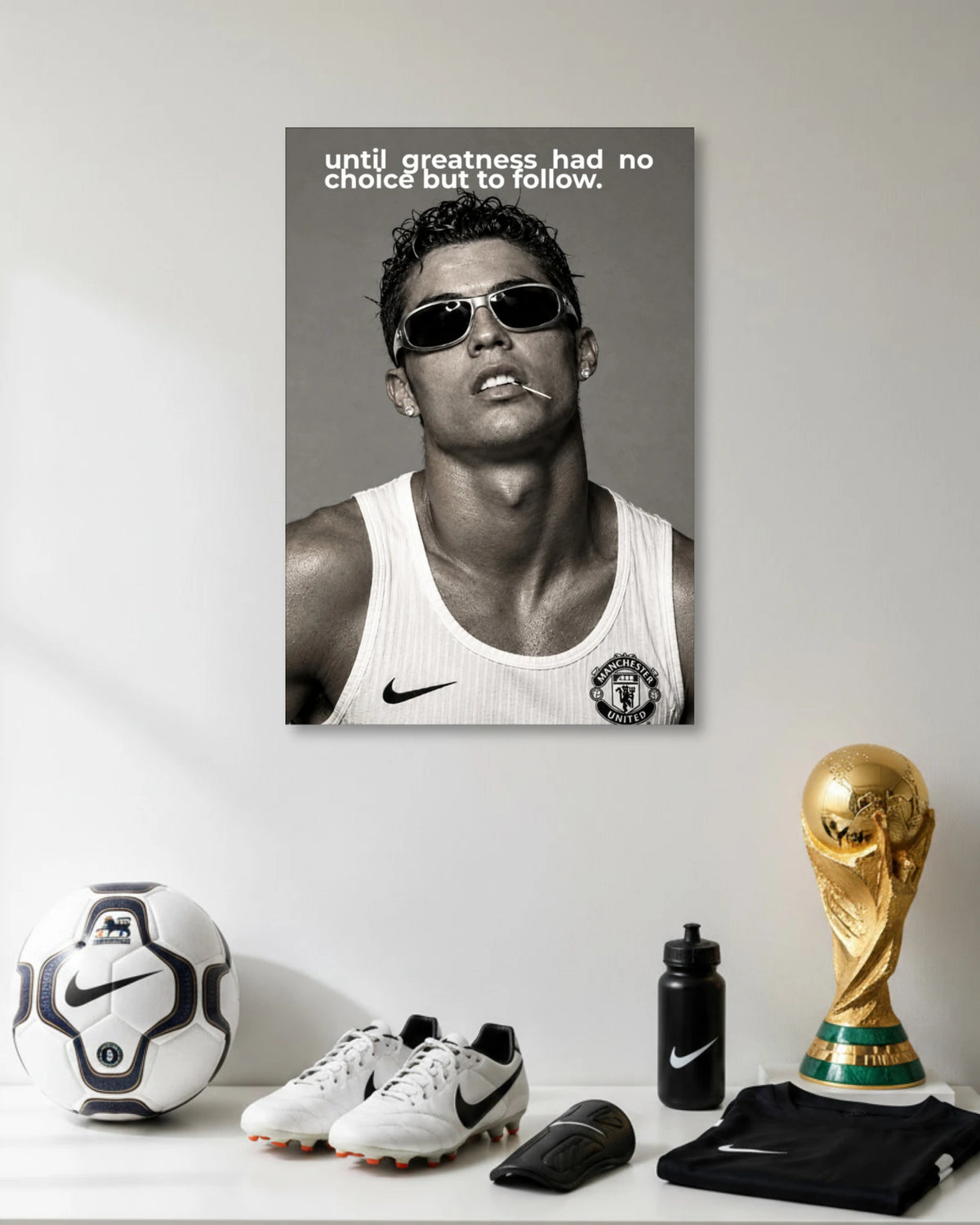 Cristiano Ronaldo Manchester United Football Poster poster artwork