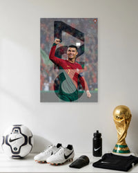 Cristiano Ronaldo Portugal Number 7 Celebration poster featuring premium artwork design 1